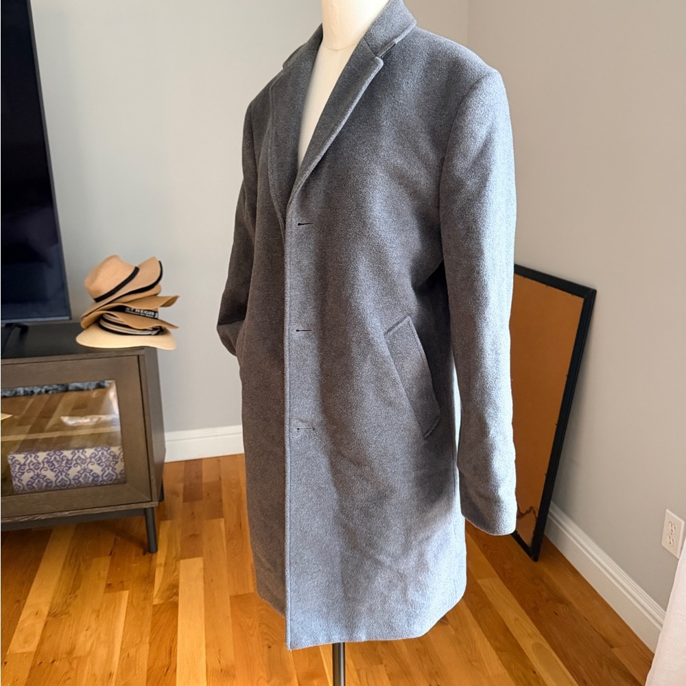 J. Crew Men's Gray Italian Coat
